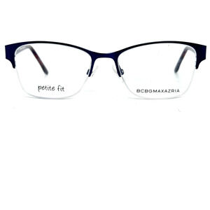Bcbgmaxazria Eyeglasses Frames Petite Fit irina Eggplant Half‎ Rim H16634